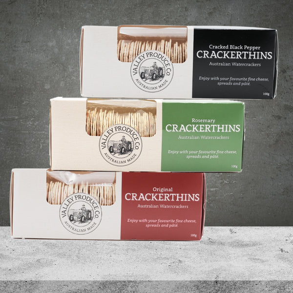 Valley Produce Co Crackerthin Varieties 100g