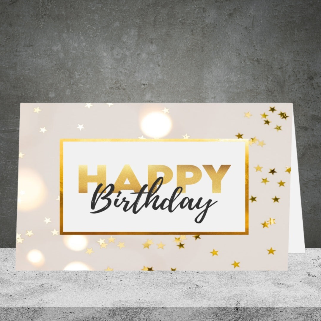 Happy Birthday Greeting Card