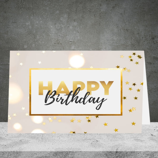 Happy Birthday Greeting Card