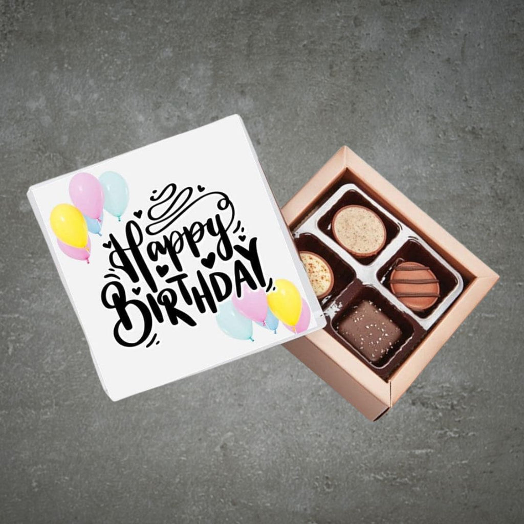 Happy Birthday Balloon Pure Indulgence Choc Box 40g