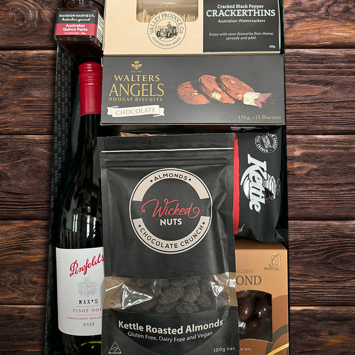 
Unwind with Penfolds Pinot Noir Hamper Ingredients