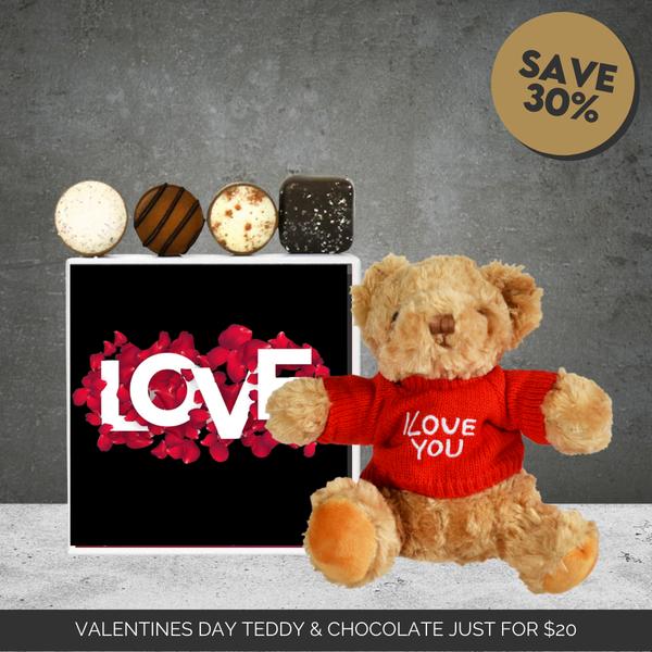 Valentines day Teddy & Chocolate
