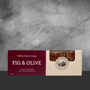 Valley Produce Co Fig & Olive Crackers 100g