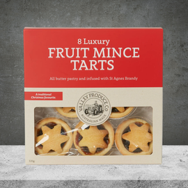 Valley Produce Co Luxury Festive Fruit Mince Tarts 8 Pack 320g