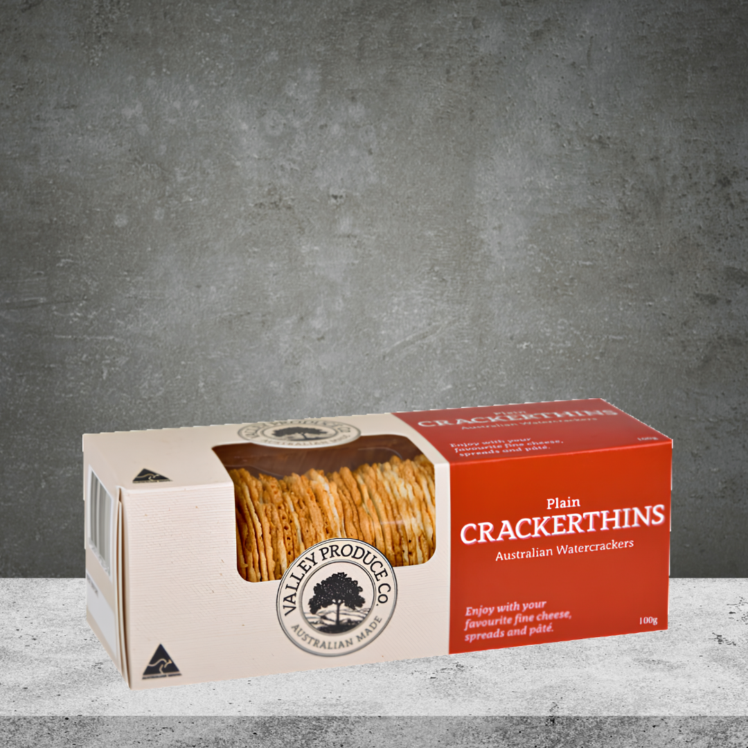 Valley Produce Co Plain Crackerthins 100g