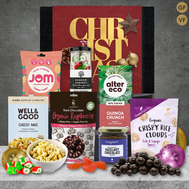 Vegan Snacks Christmas Hamper Featured Image