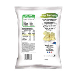 Vege Rice Crackers Sour Cream & Chives 75g - view 2