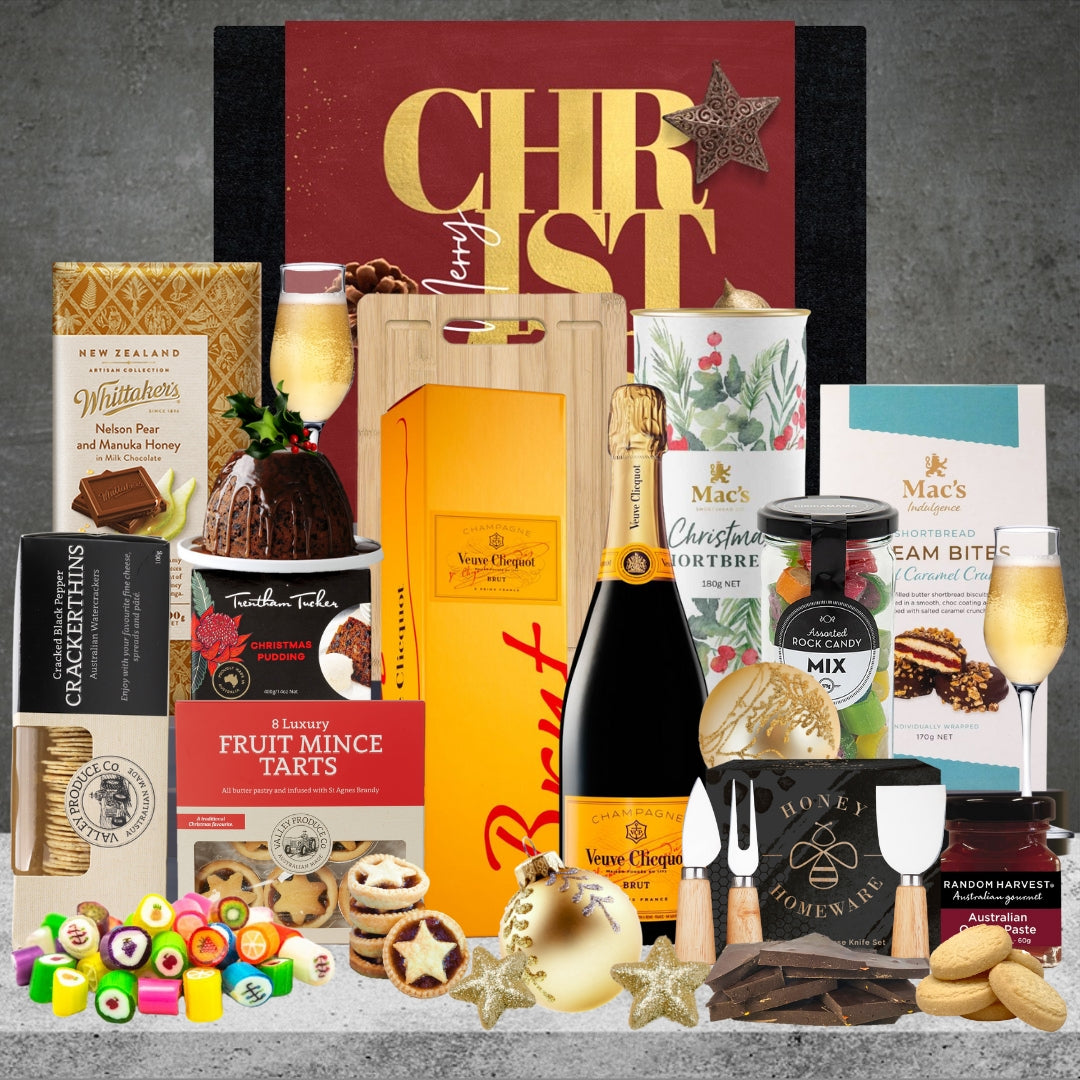 Veuve Champagne Christmas Hamper Featured Image