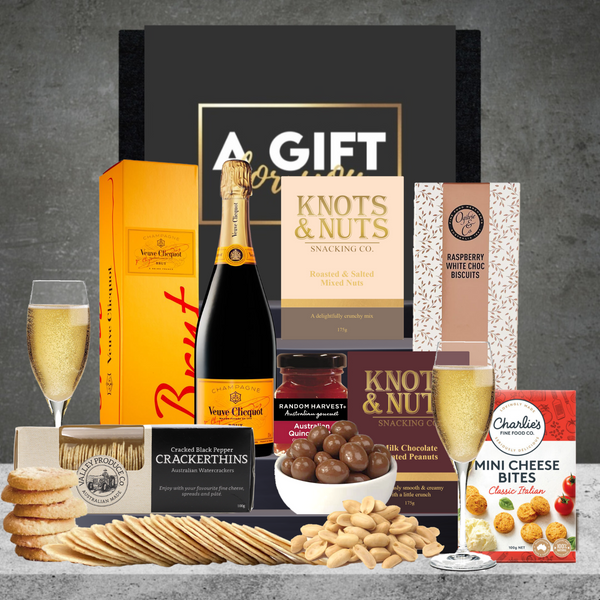 Veuve Champagne Gift Basket Featured Image