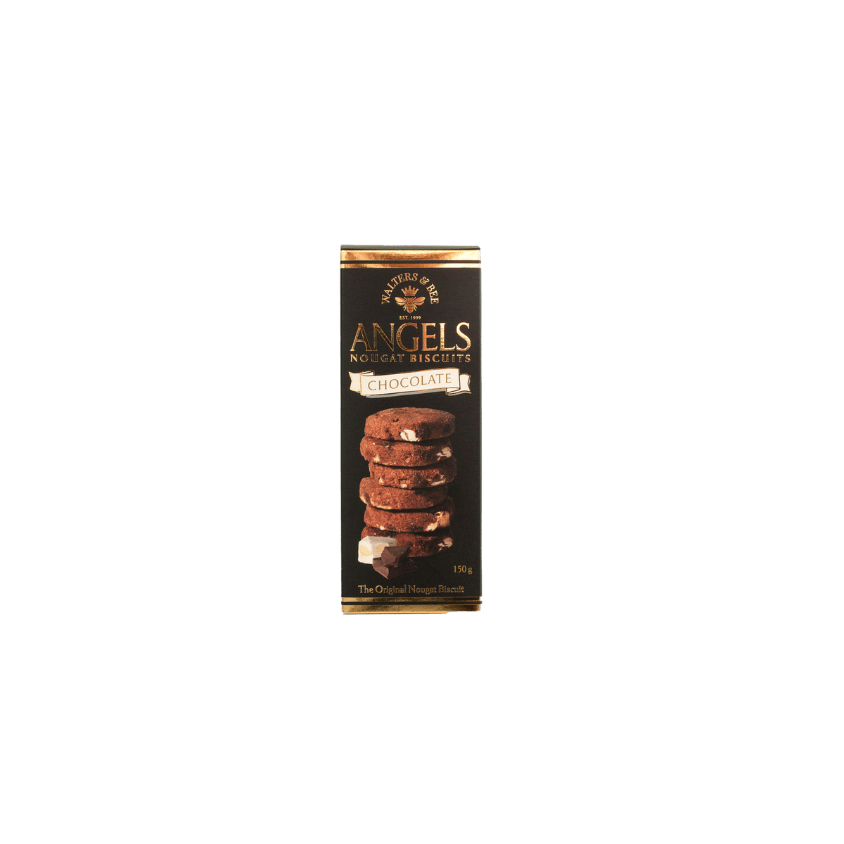 Walters Angels Nougat Chocolate Biscuits 150g