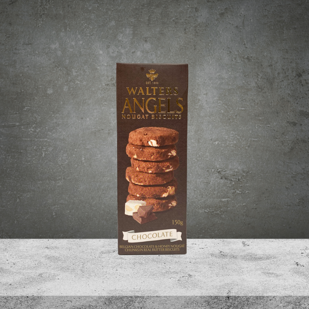 Walters Angels Chocolate Nougat Biscuits 150g