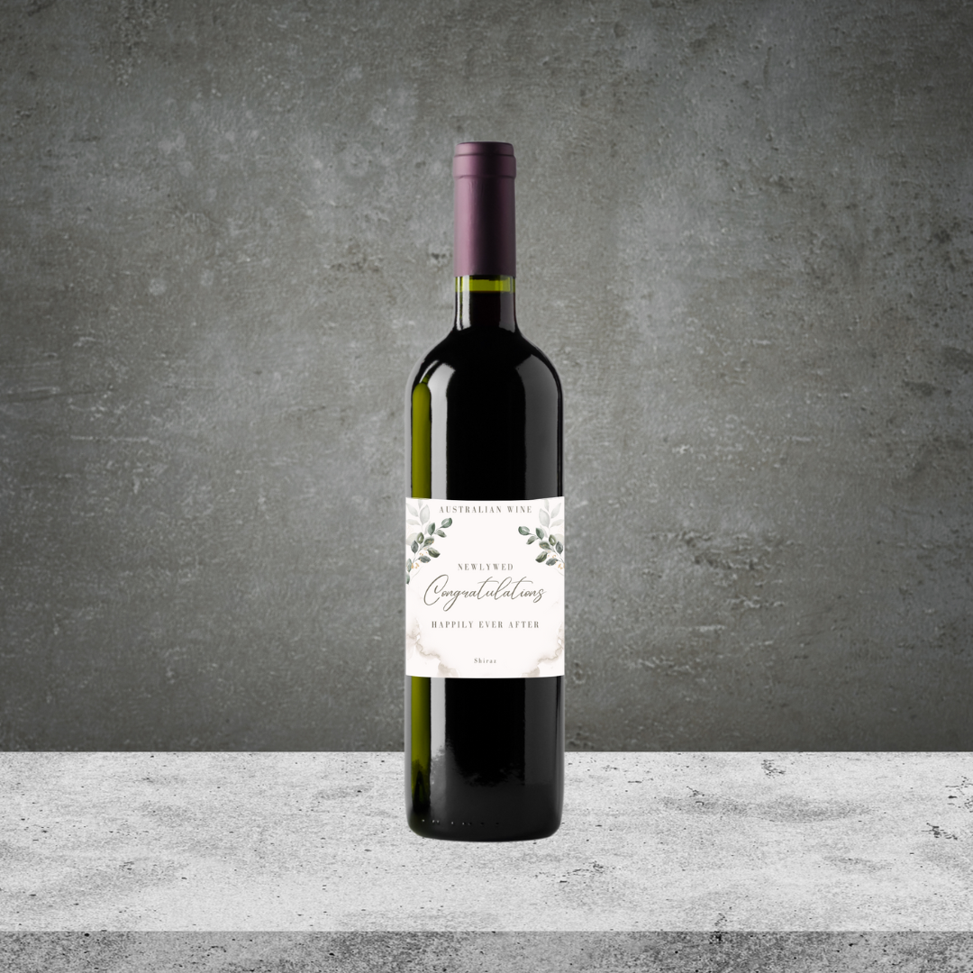 Wedding Congratulations Shiraz 750ml