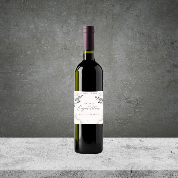 Wedding Congratulations Shiraz 750ml