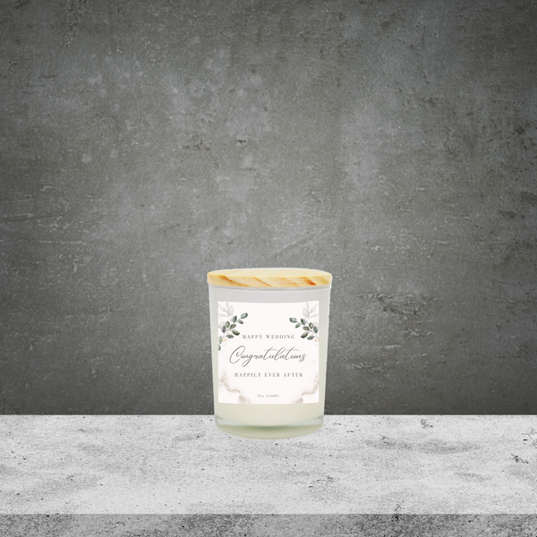 Wedding Congratulations Soy Candle