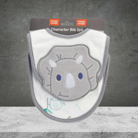 Weegoamigo Character Bib 2pk - Daryl Dino