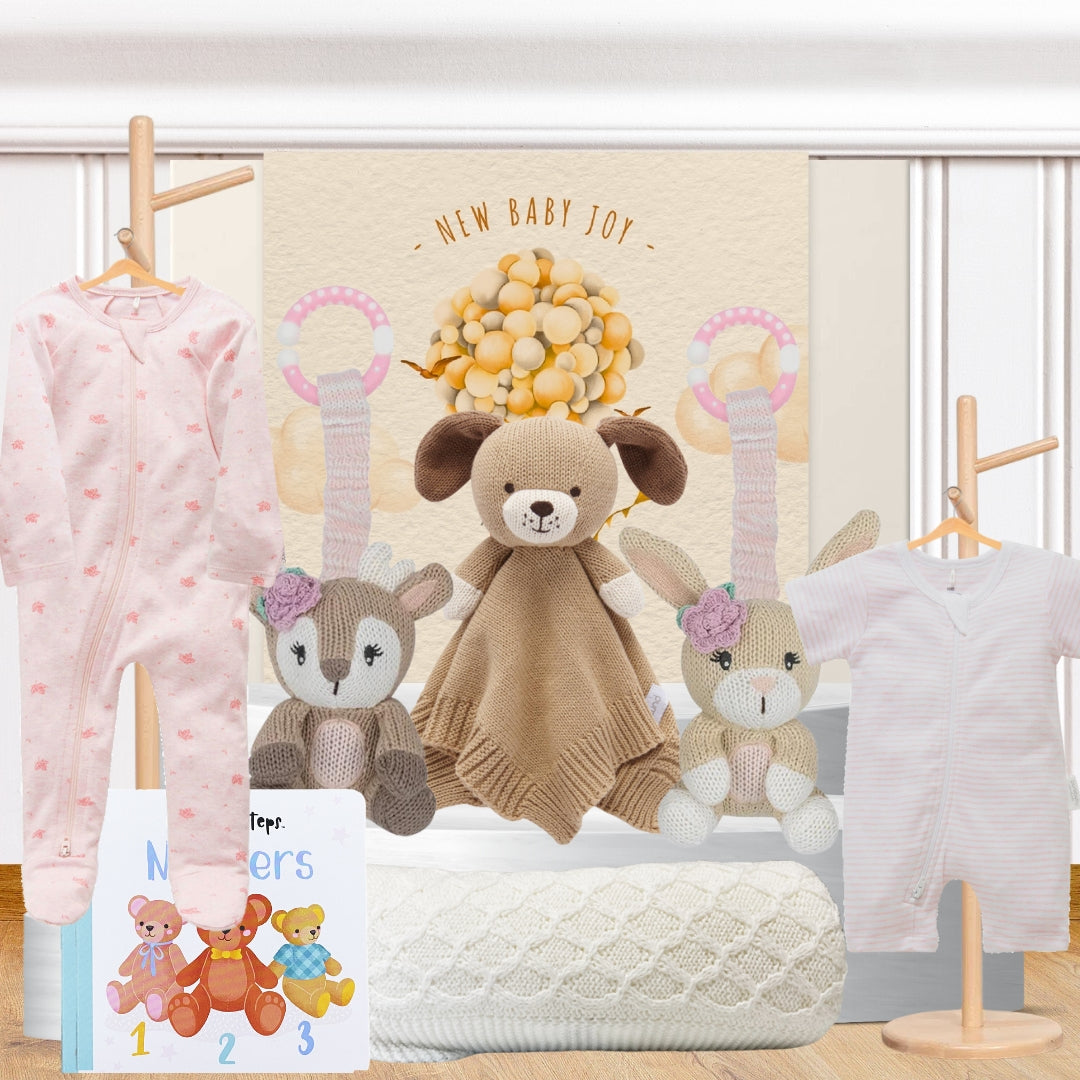 Welcome Baby Girl Hamper Featured Image