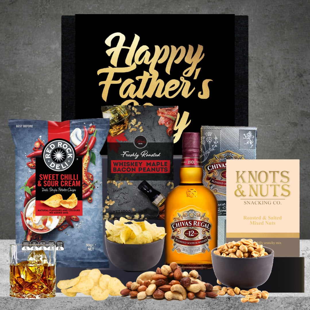 Dad's Whisky & Snack Hamper