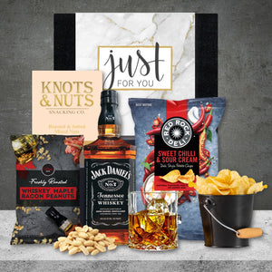 Whisky & Snack Hamper with Jack Daniels No. 7 700ml