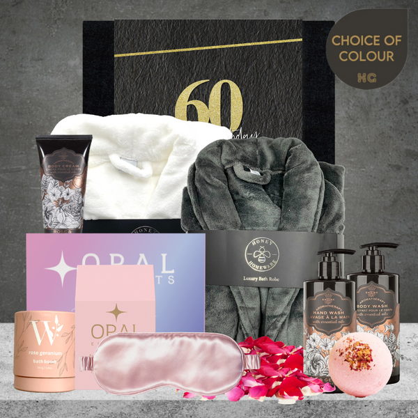 Happy 60th Birthday Spa & Recharge Hamper