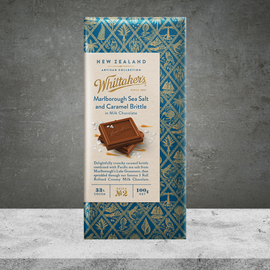 Whittaker's Marlborough Sea Salt & Caramel Brittle Chocolate 100g