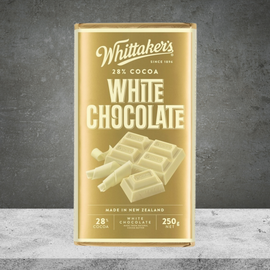 Whittakers Block Choc White 250g