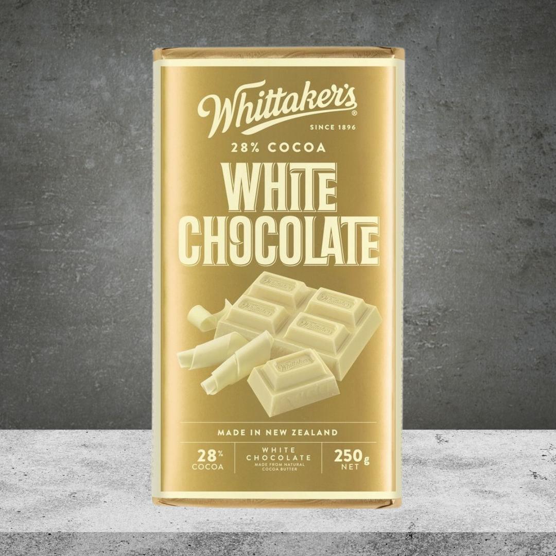 Whittakers Block Choc White 250g