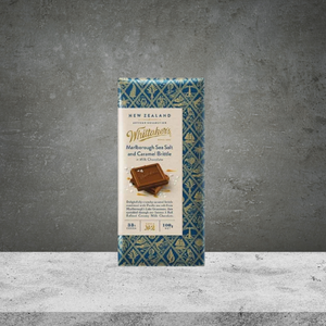 Whittakers Marlborough Sea Salt & Caramel Brittle Chocolate 100g