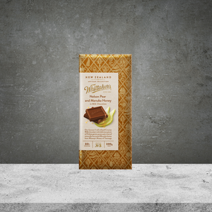 Whittakers Nelson Pear and Manuka Honey Milk Chocolate 100g