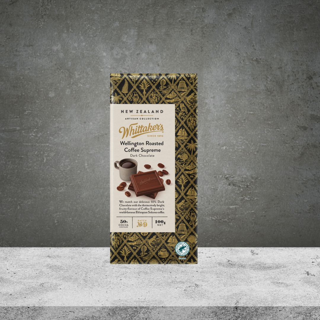 Whittakers Roasted Supreme Coffee in Dark Chocolate 100g