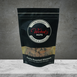 Wicked Nuts Maple Vanilla Almonds Craft Nuts 100g