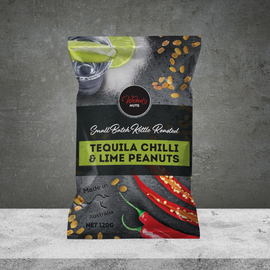 Wicked Nuts Tequila Chili Lime Infused Peanuts 120g