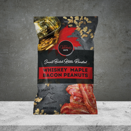 Wicked Nuts Whisky Maple Bacon Infused Peanuts 120g
