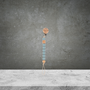 Winibeads Dusty Blue Charlie Dummy Chain