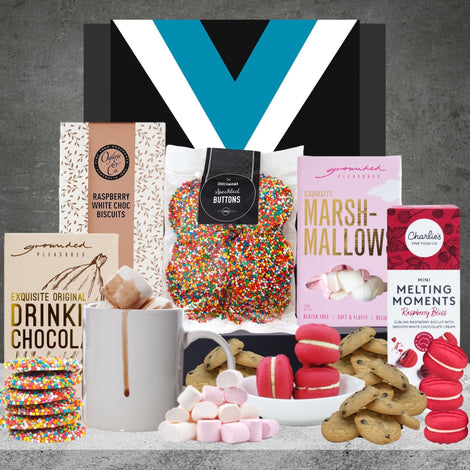 The AFL Hot Chocolate Hamper, a thoughtful gift for celebrations