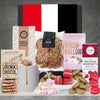 AFL gift hamper filled with indulgent chocolates and sweet treats