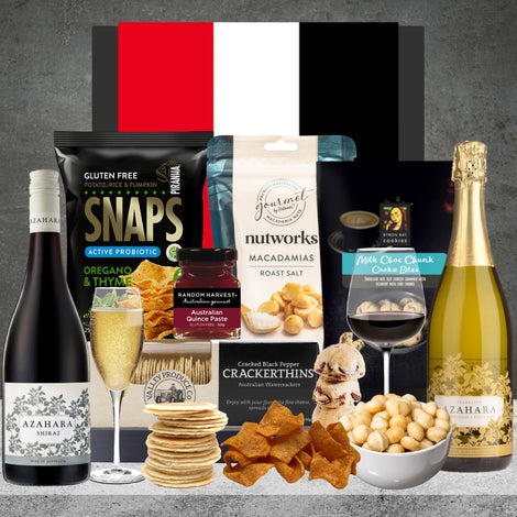The AFL Wine Combo Hamper, a gift idea for him