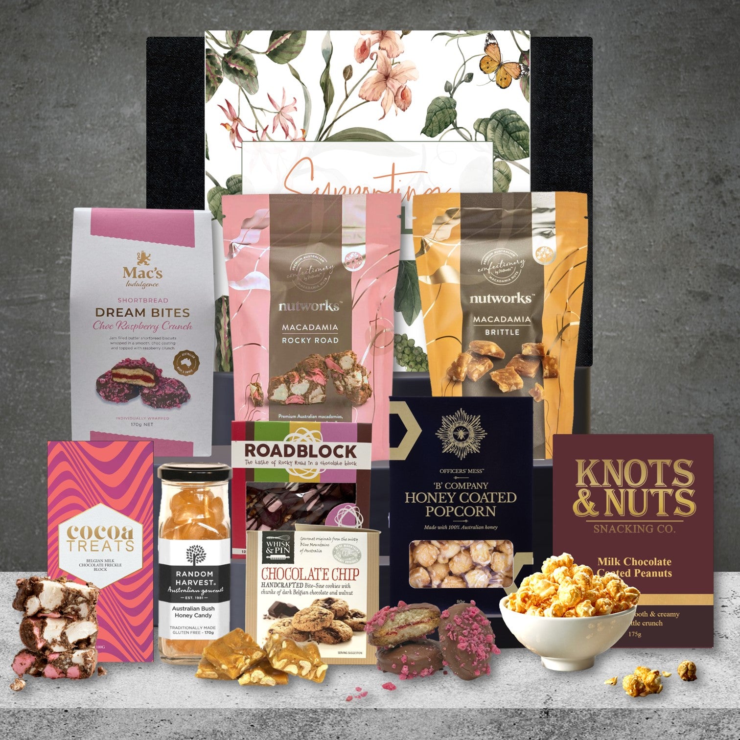 Aussie Gourmet Sweets Hamper Featured Image