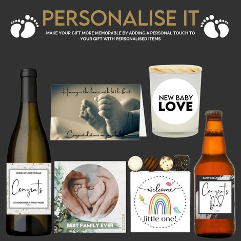 Baby's first birthday gift hamper for a special celebration