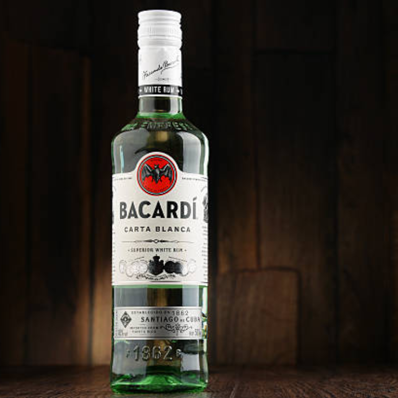 Bacardi Carta Blanca White Rum 700ml