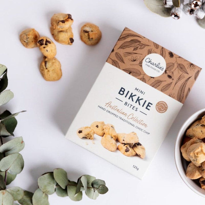 Charlie's Fine Food Co Choc Chip Mini Bikkie Bites 110g