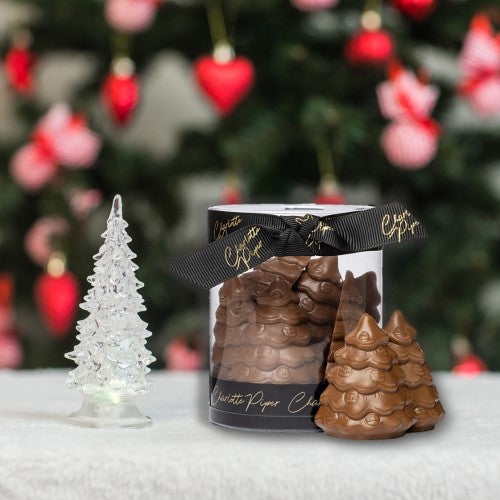 Charlotte Piper Dark Chocolate Christmas Trees 90g