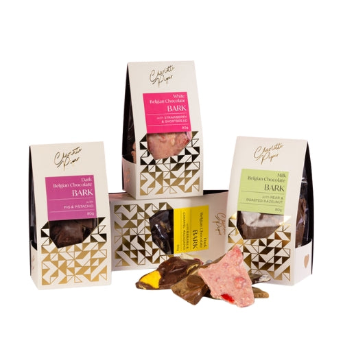 Charlotte Piper Chocolate Bark Varieties 80g