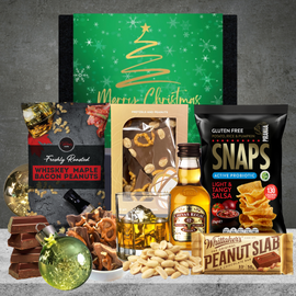 Chivas and Snack Treat Christmas Hamper by Hampers Galore
