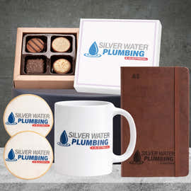 Corporate branded gift hamper, a thoughtful gift for client appreciation