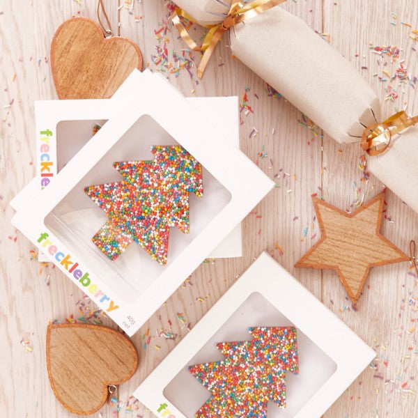 Freckleberry Chocolate Freckle Christmas Tree 40g