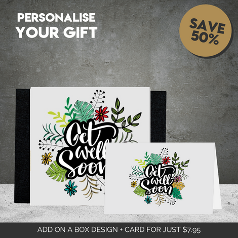 Get Well Soon Sleeve + Card Bundle from Hampers Galore