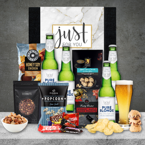 Getting on the Beer Gift with 4 Pure Blonde Ultra Low Carb Lager 355ml