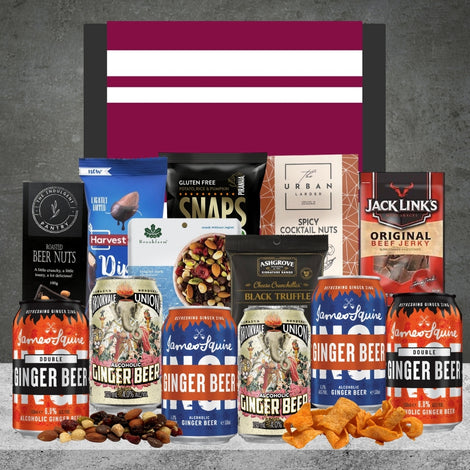 Ginger beer gift hamper for NRL fans from Hampers Galore