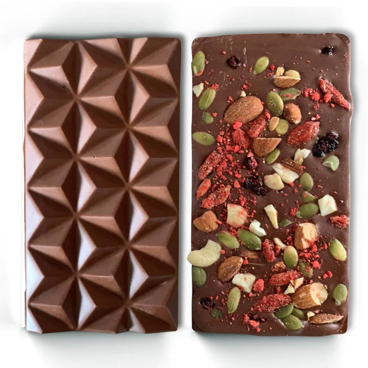 Halo Sugar Very Berry Deluxe Milk Chocolate 85g