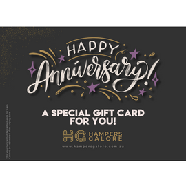 Hampers Galore Anniversary gift card